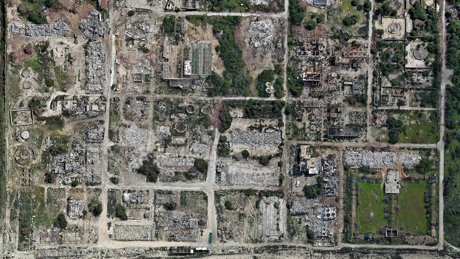 תמונת תצלום מהאויר הפארק הלוגיסטי עכו